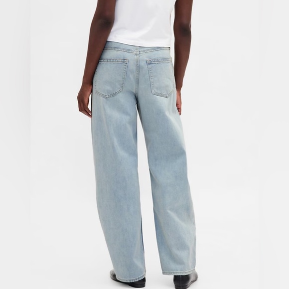 High Rise Ultra Soft Barrel Jeans - Picture 3 of 8